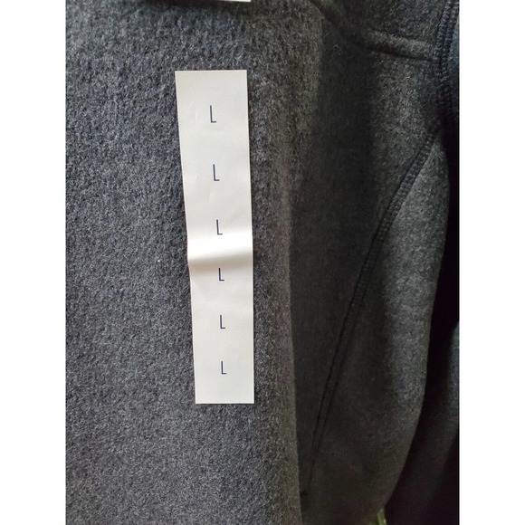 Croft & Barrow Men's Gray Polyester Long Sleeve Extra Soft Fleece Jacket Size L - Picture 5 of 11
